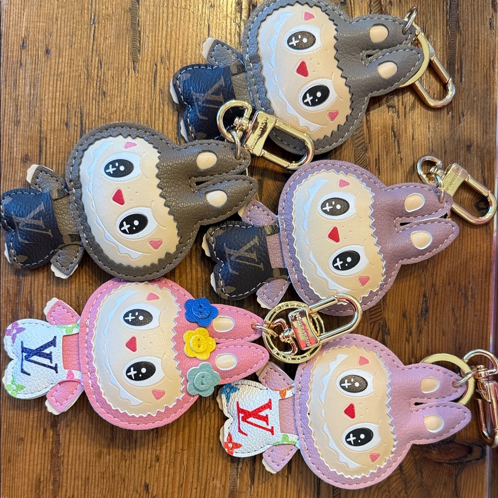 Labubu bag key charm